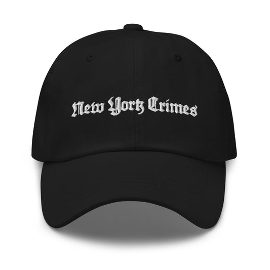 "New York Crimes" Dad hat